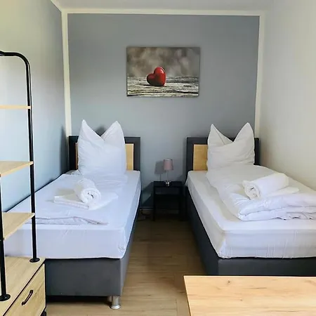 Апартаменты Business Mit Netflix Am Flughafen Leipzig-halle Schkopau